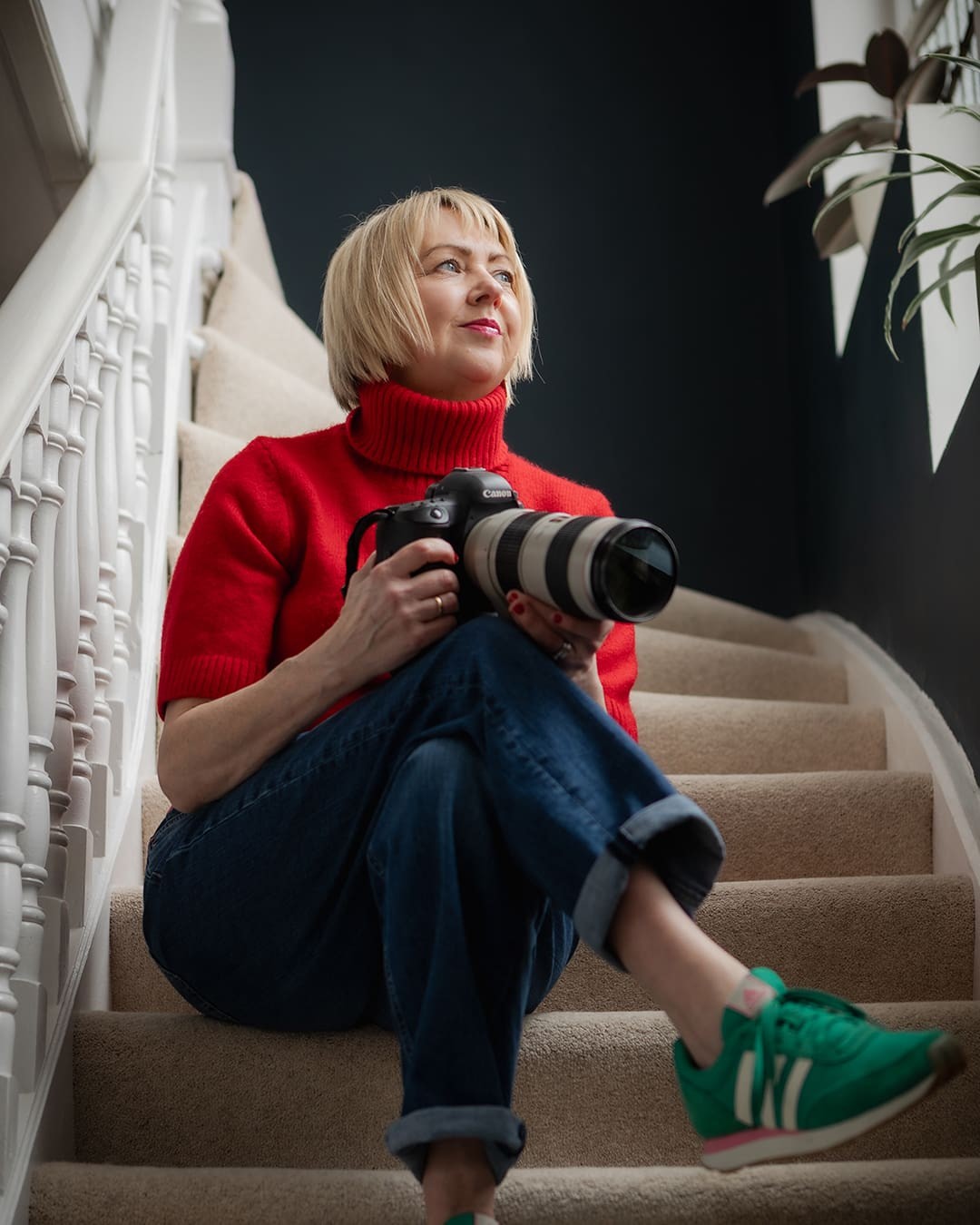 Gail of Gail Photography with camera